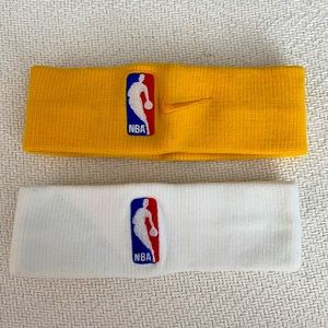 (2) NBA headbands Nike